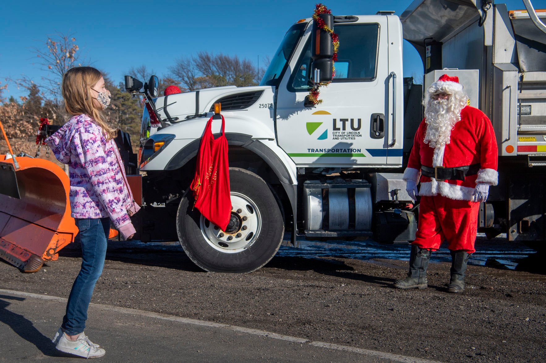 Snowplow Santa